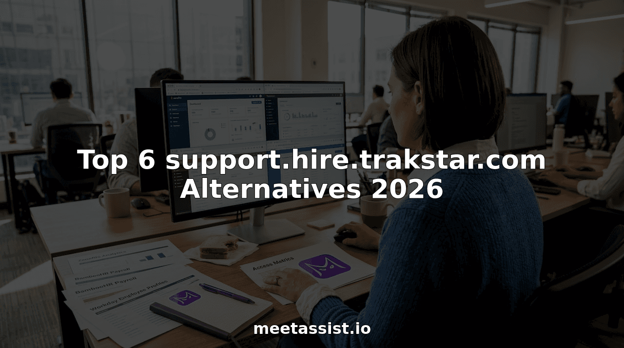 Top 6 support.hire.trakstar.com Alternatives 2026